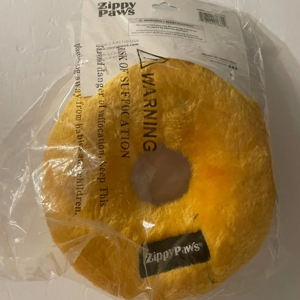 NWT- Zippy Paws Dog Squeaker Toy